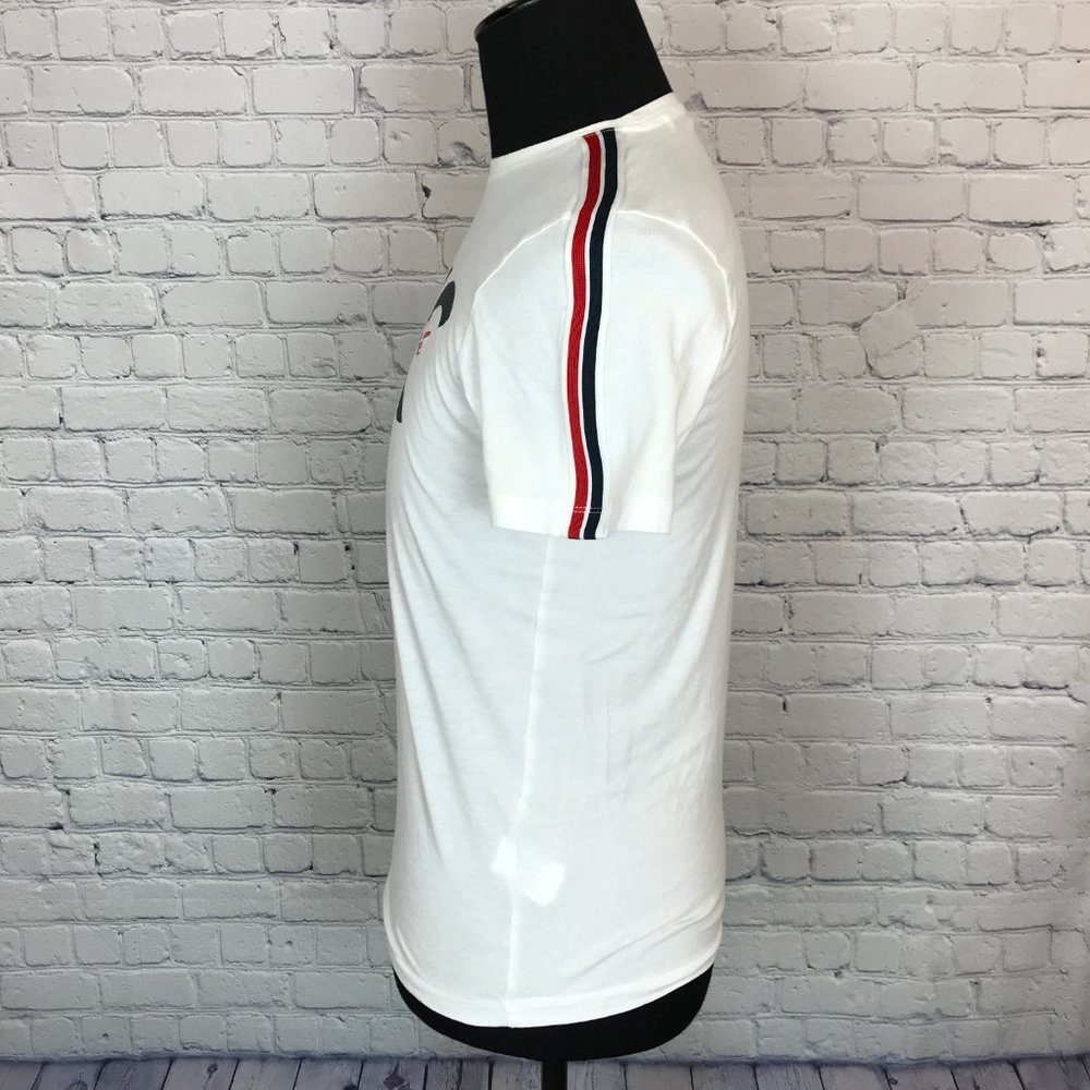 Clayton Tees Collection White Red Blue NYC T-Shirt - Picture 4 of 5